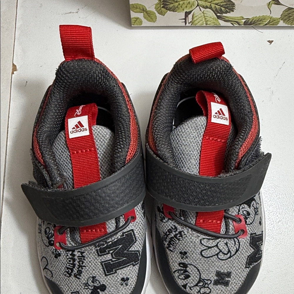 Adidas Kids Sneakers - Gray and Red